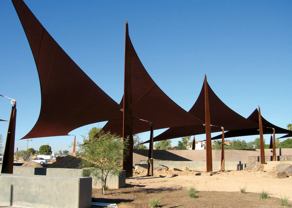 公園休閑景觀張拉膜