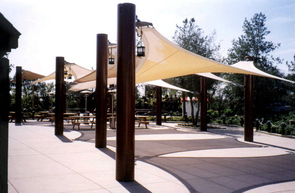 公園休閑景觀張拉膜